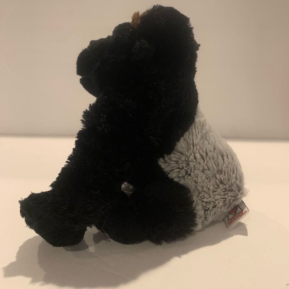 GANZ Webkinz Silverback Gorilla Bean Bag Plush Stuffed Animal Toy HM335 No Code